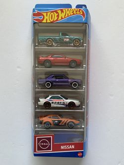 Hot Wheels Nissan 5 Pack
