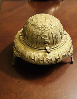 Caviar Or Butter Brass Server. 