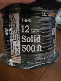 Electrical Roll Of Wire - Brand New