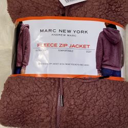 Marc New York Fleece Zip Jacket 🖤💖