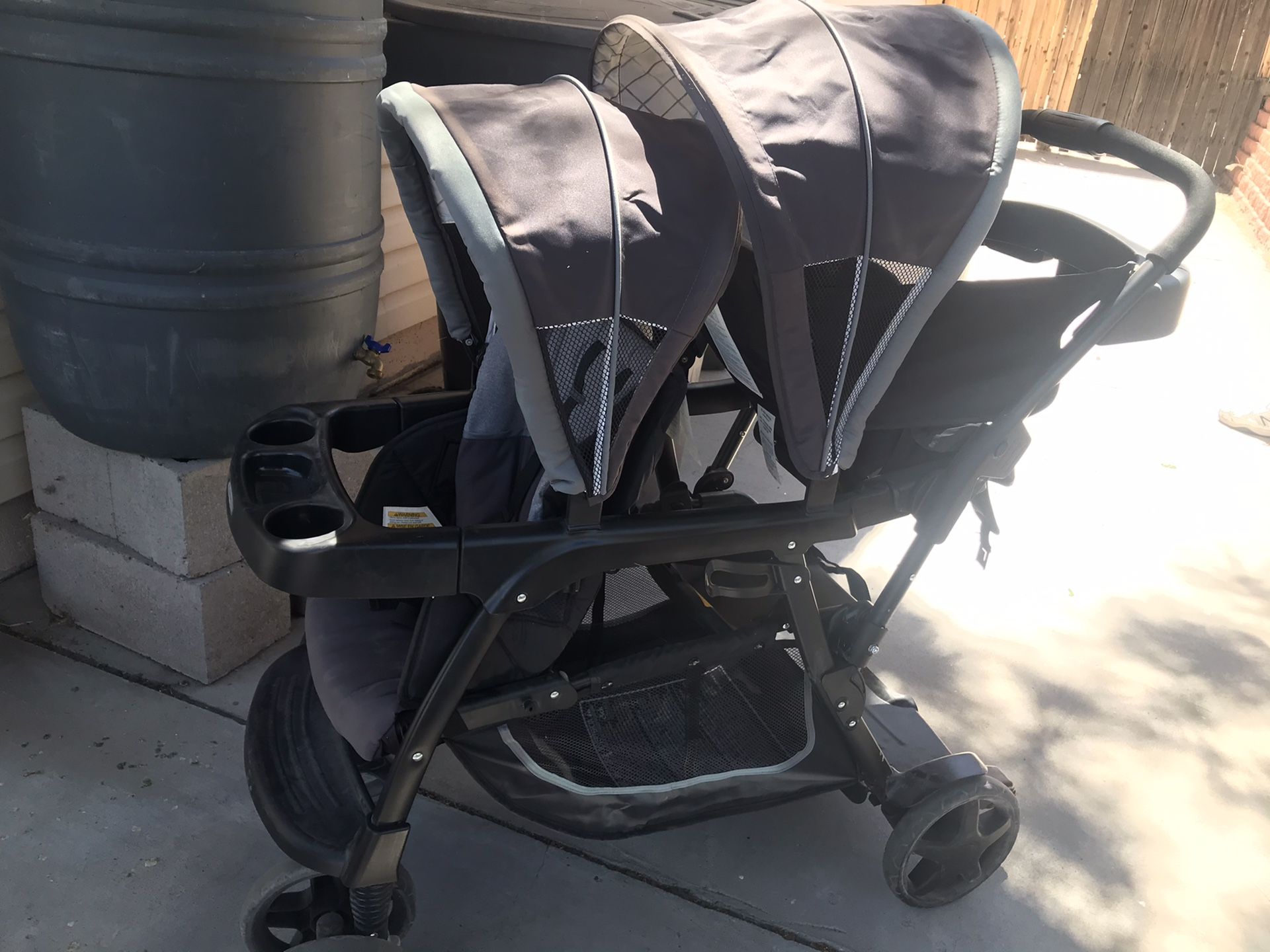 Graco ready to grow LX double stroller