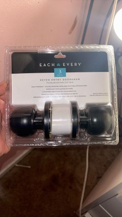 Keyed Entry Doorknob 