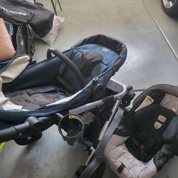 Britax stroller and Car seat