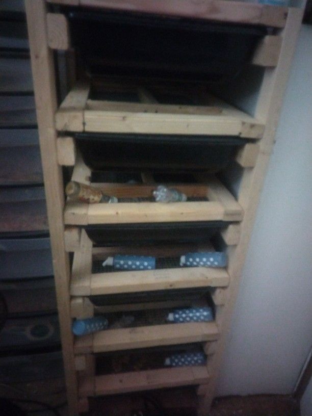 Custom Built Rat Rack Six Drawer