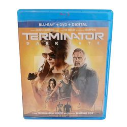 Terminator: Dark Fate 2019 Blu-Ray + DVD + Digital 2-Disc Set Schwarzenegger 