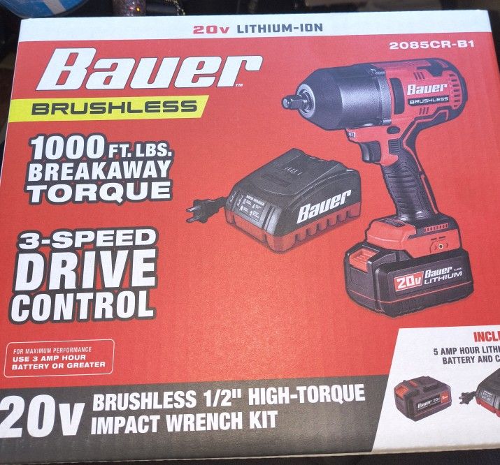 BAUER BRUSHLESS IMPACT