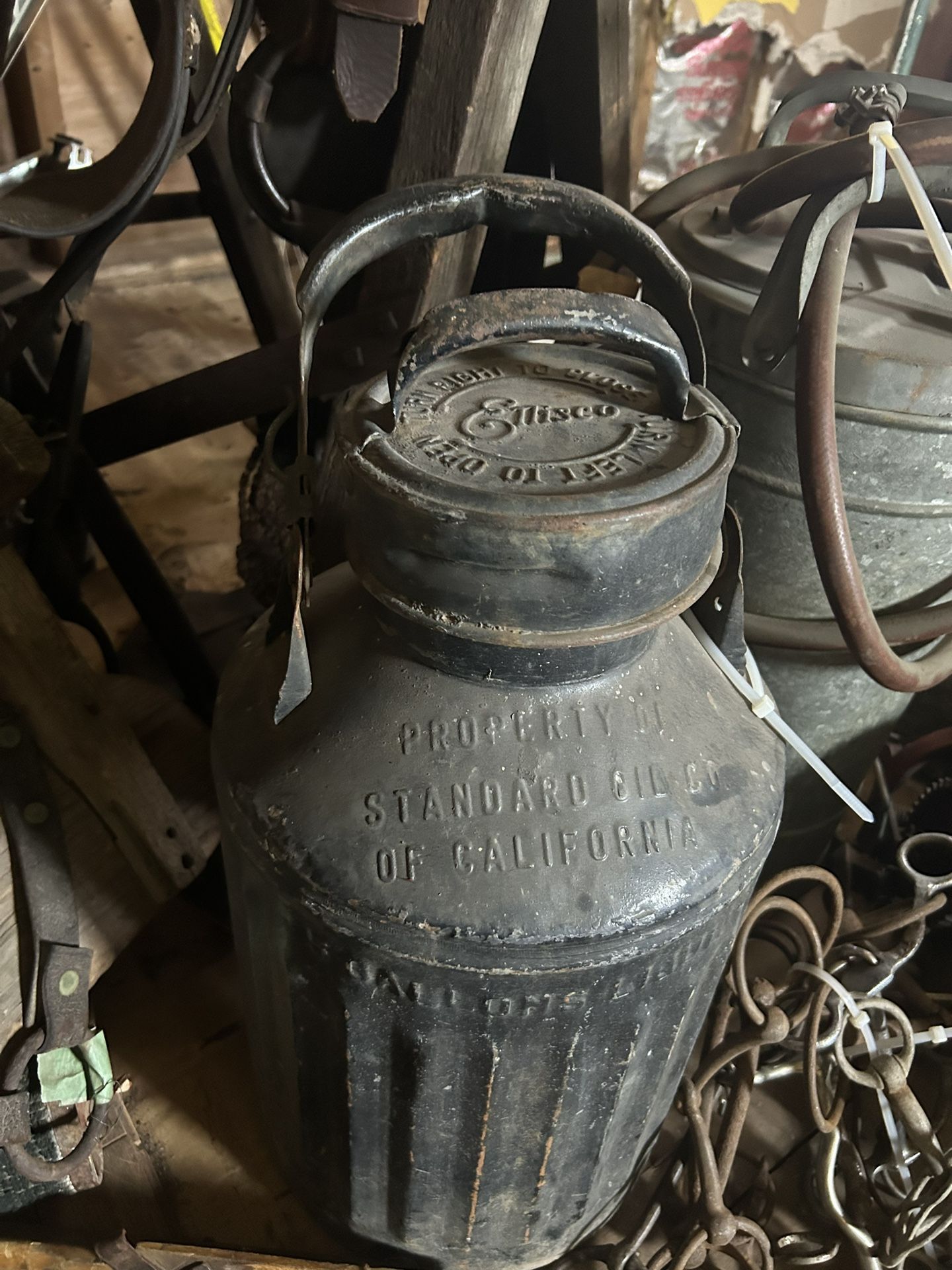 Antique Standard Oil cans $75 EACH