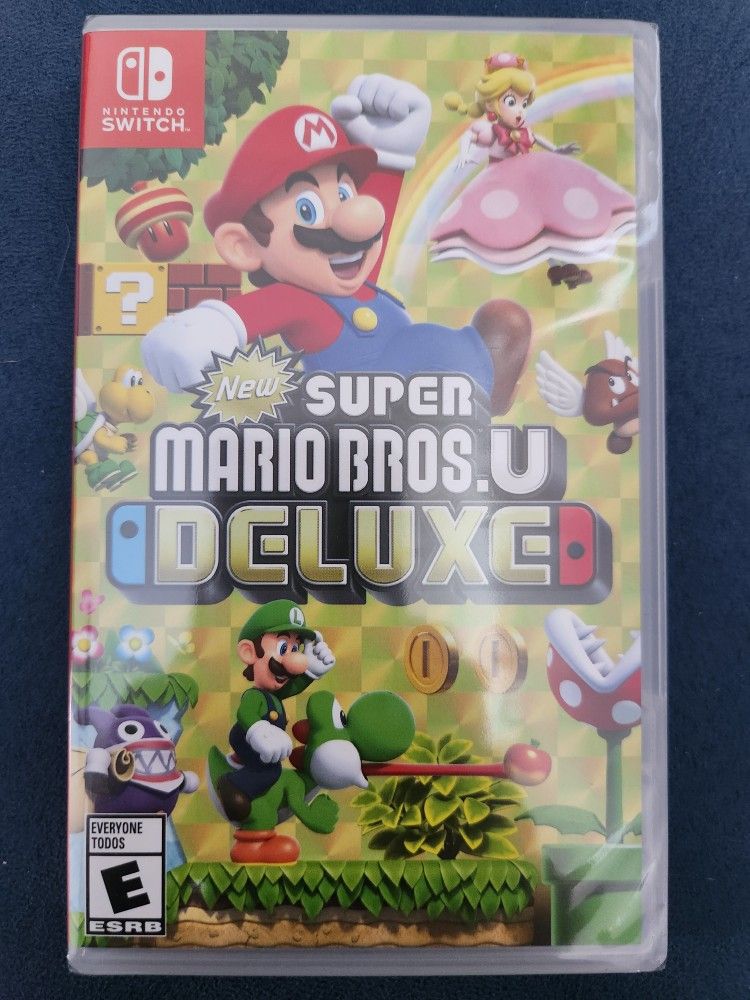 Super Mario Bros.U Deluxe Game For Nintendo Switch (Brand New)