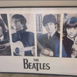 Beatles Glass Picture Fram
