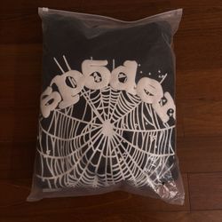 Sp5der OG Web Hoodie 'Black' | Men's Size L