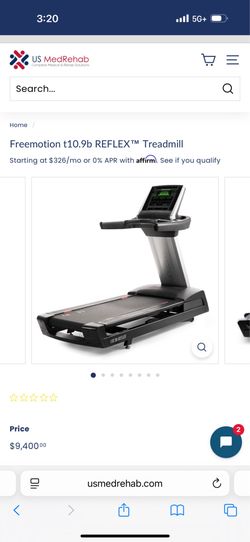 FREEMOTION T10.9B REFLEX TREADMILL.