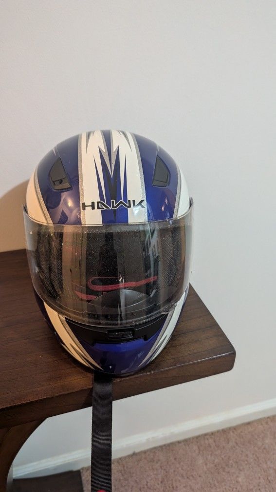 Two Motorcycle Helmets