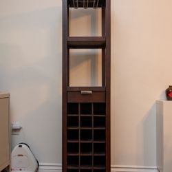 Crate & Barrel Wine Tower / Rack