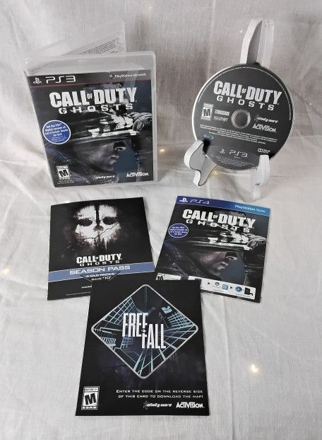 PS3 Game First Person Shooter Call of Duty Ghosts