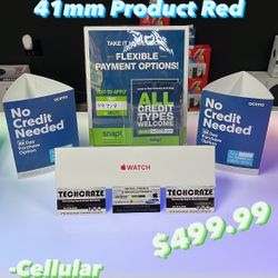 iPhone Series 7 41mm Product Red Cellular **NEW**