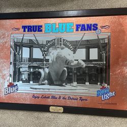 RARE Ltd Edition #745/846 Detroit Tigers 2007 Commemorative Mirror - XL