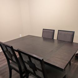 Table+4 chairs