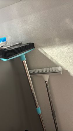 Professional Floor & Carpet Scrub Brush with Extension Pole