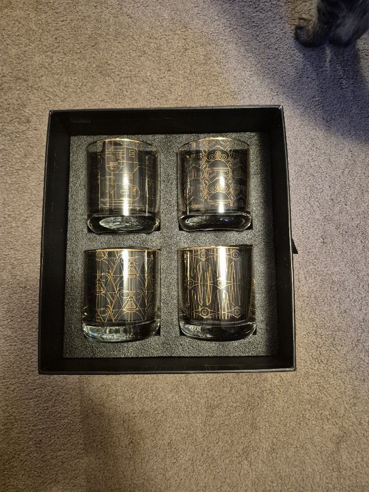 Limited edition Star Wars deco glasses