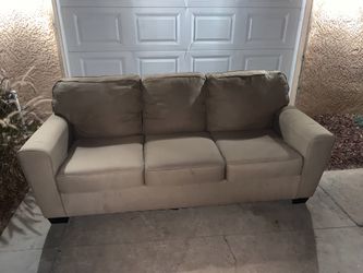 Brown Three Seat Couch