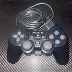 Sony PlayStation 2 Black OEM Controller