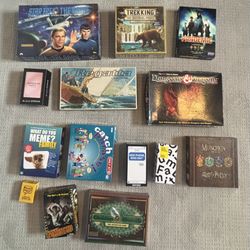 Lot Of Board Games (vintage + Newer)