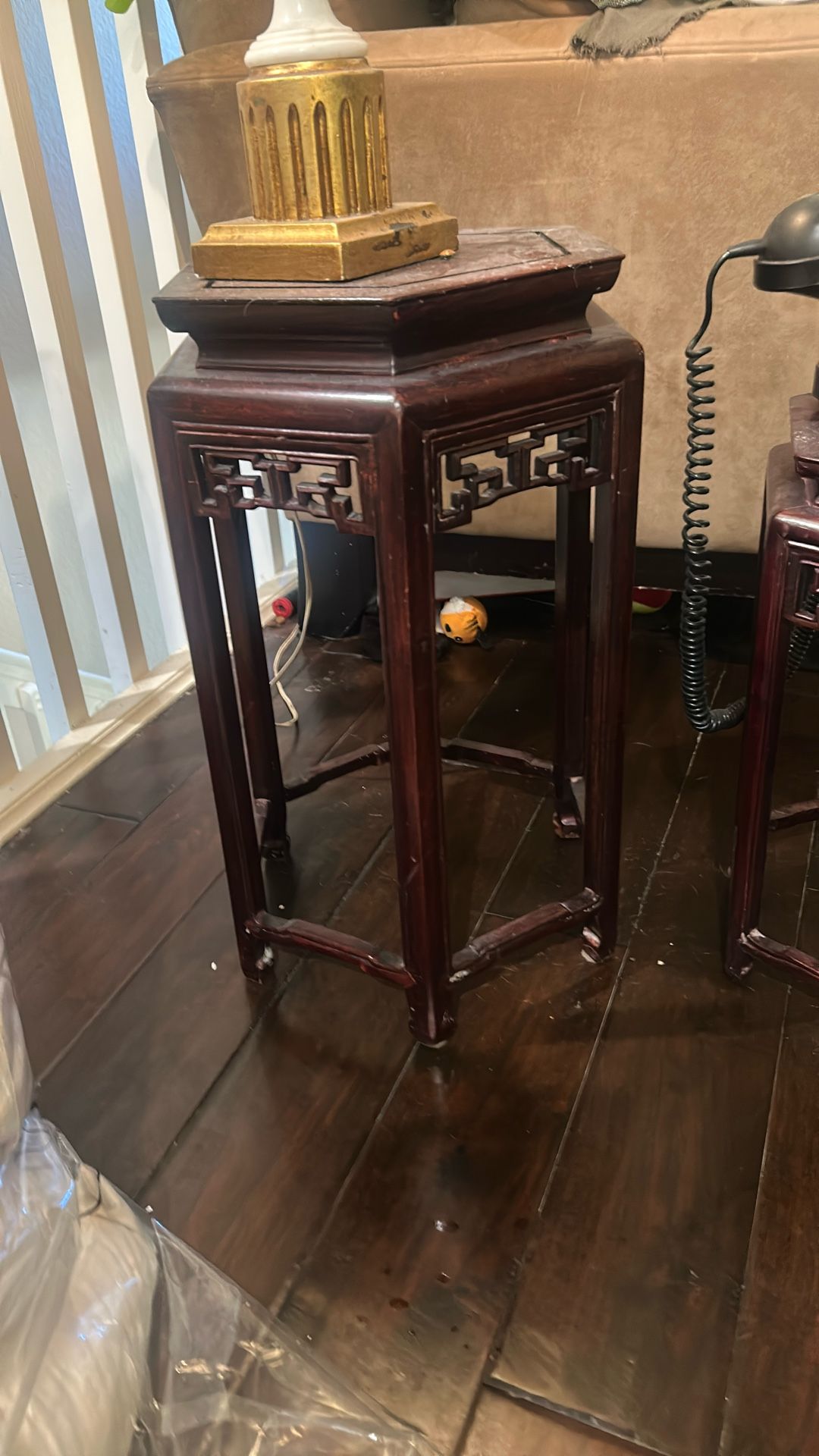 Antique Japanese/Oriental End Tables