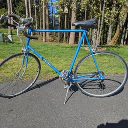 Vintage Schwinn Traveler Blue Road Bike / Bicycle 