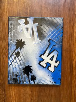 LA Dodgers Original Art 8x10