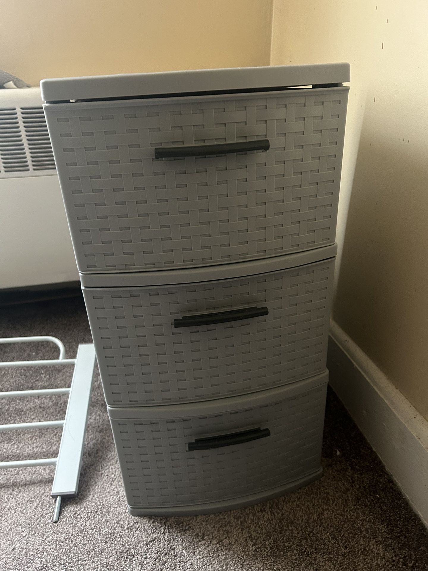 3 Drawer Plastic