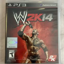WWE 2K14 For Sony PlayStation 3 PS3 Video Game 