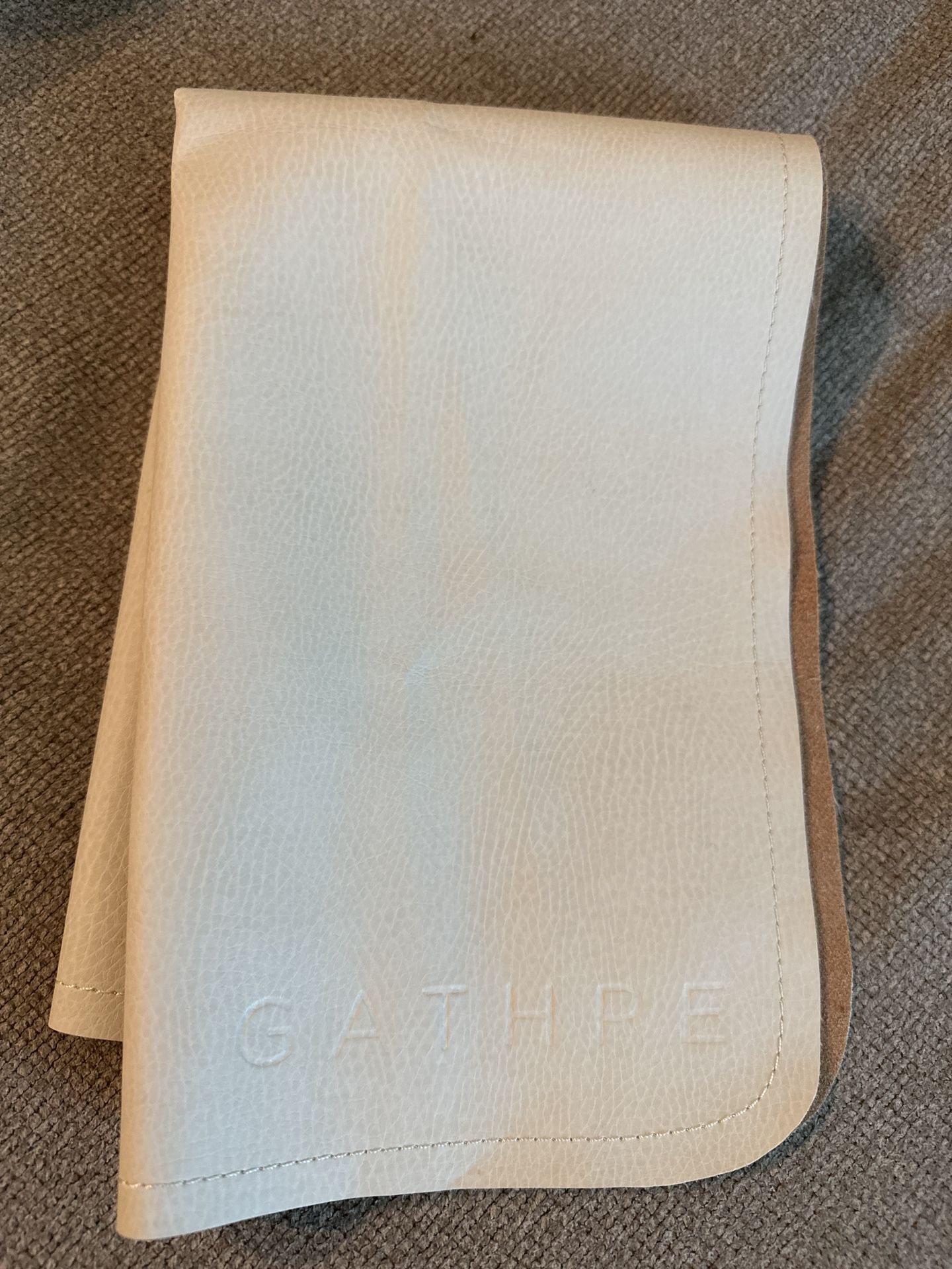 Gathre Micro Leather Diaper Changing Mat - 14”x22”