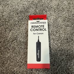 commander optics remote control for canon