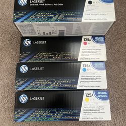 HP 125a Laser Toner, New In Box 