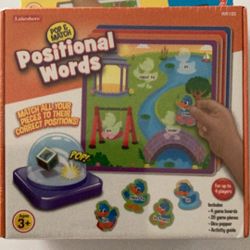 Lakeshore Positional Words Game