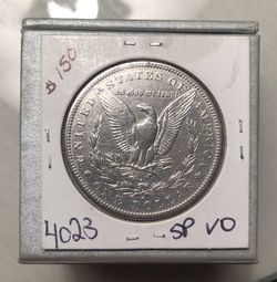 1885-S Morgan Silver Dollar