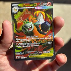2025 POKEMON MEG EN-MEGA EVOLUTION 156 MEGA CAMERUPT EX ULTRA RARE