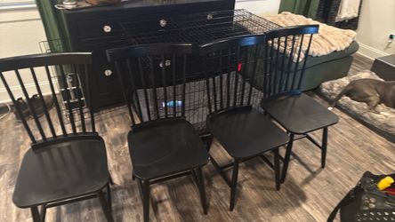 Farmhouse dining chairs- set of 4