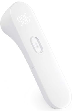 No Touch Forehead Thermometer by iHealth, 2020 Algorithm Version No Contact Baby Thermometers for Kids and Adults,Home Use Digital Thermometer, LED Di