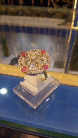 Womens Gold Plated Ring