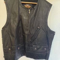 Vintage Harley Davidson Vest
