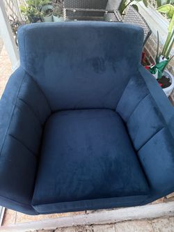 Blue couch