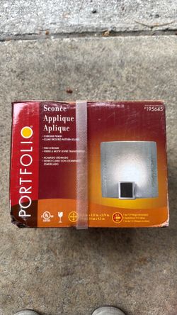 New In Box - Portfolio Sconce (only one)
