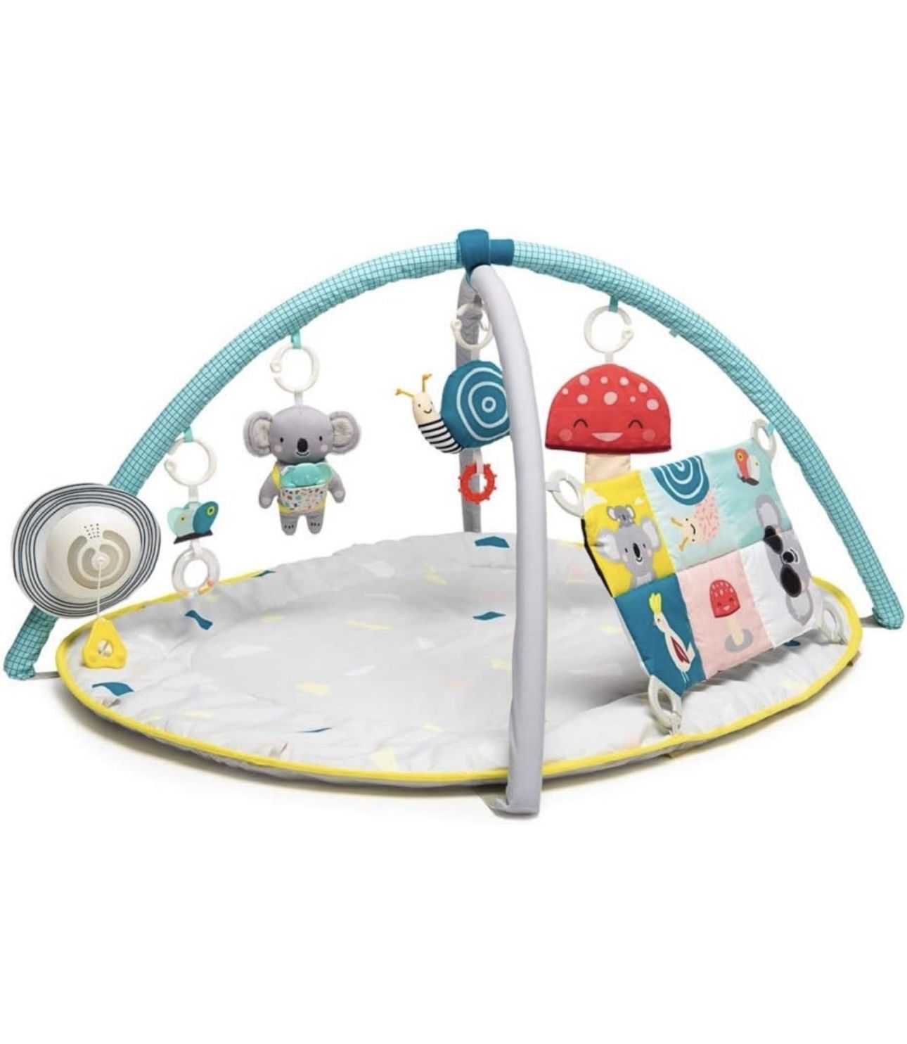 Taf Toys 4 in 1 Music and Light All Around Me Baby Activity Gym Thickly Padded with Soft Mat and a Unique “Sensi-Center” for a Variety of Body Positio