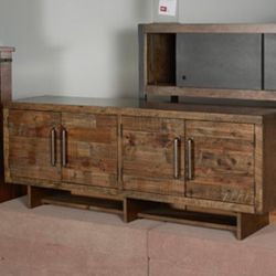 Rustic Brown Mozanburg 72” Tv Stand 🌟 Brand New 🌟 Fastest Delivery 🚚 