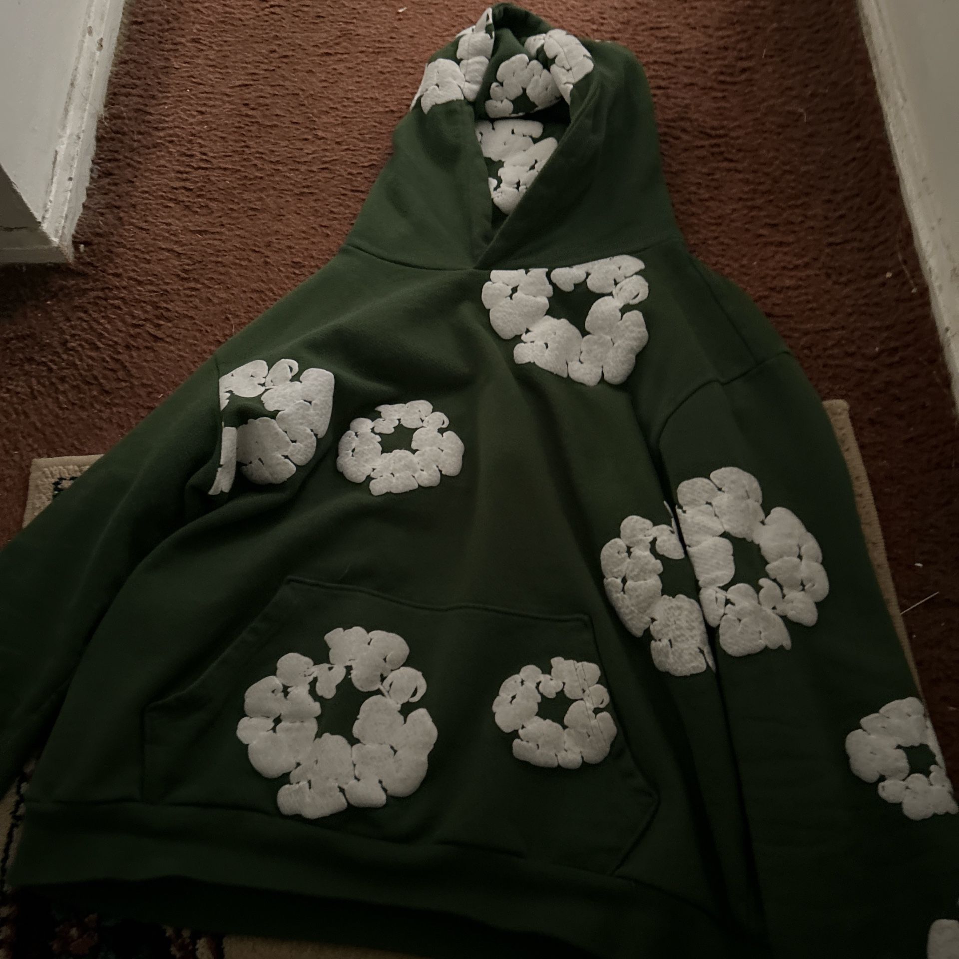 Green Denim Tears Hoodie