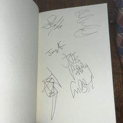 AEROSMITH Walk This Way 1997 First Edition AUTOGRAPHED BOOK Tyler JOE PERRY