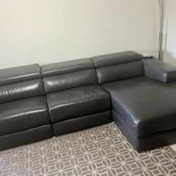 Electric Recliner Sectional-Sofa