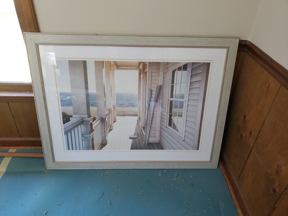 Framed artwork