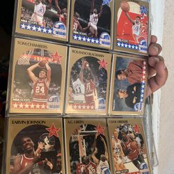 1989 FULL SET OF WESTERN AND EASTERN ALLSTARS / Rare Jordan Included